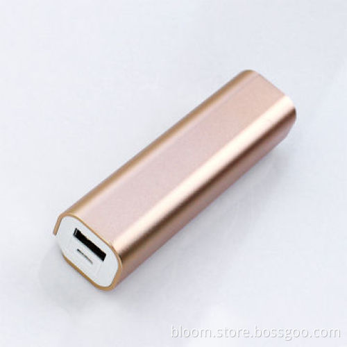 2,600mAh Aluminum Mobile Power Bank with Overcharge and Over-discharge ProtectionsNew